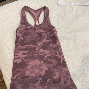 Pink Camo Lulu Lemon Tank